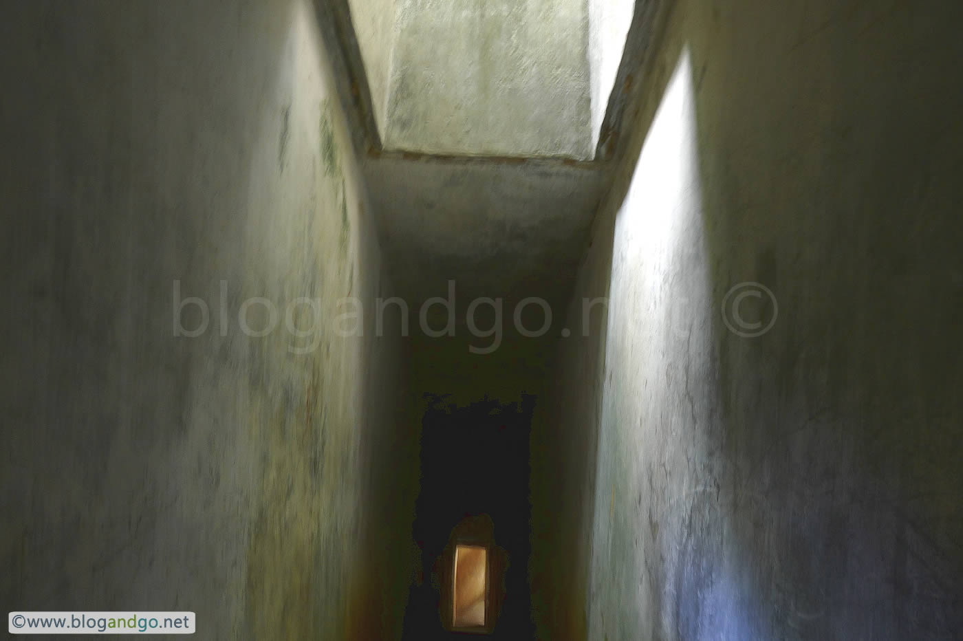 Shing Mun Redoubt - Stairs to the Kitchen